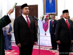 Presiden Jokowi Lantik Dito Ariotedjo Sebagai Menpora RI