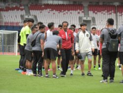 Temui dan Motivasi Timnas U-20, Presiden Minta Pemain Jangan Patah Semangat dan Larut Dalam Kekecewaan