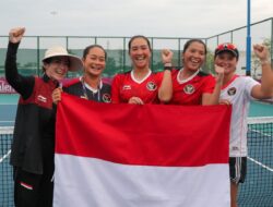 Kalahkan Thailand, Tim Tenis Tambah Satu Emas untuk Kontingen Indonesia di SEA Games 2023 Kamboja