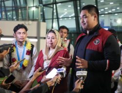 Ketum FPTI Ucapkan Terima Kasih Kepada Menpora Dito yang Sambut Kedatangan dan Motivasi Atlet Panjat Tebing Indonesia