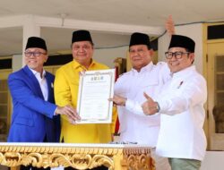 Dukungan dari Golkar dan PAN, Prabowo Terharu
