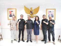 Menpora Amali Terima Audiensi Head of PR dan Executive Producer Metro TV