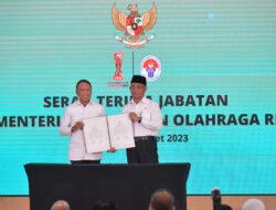 Sertijab Resmi Dilakukan, Plt Menpora Muhadjir Effendy Pastikan Proses Transisi Berjalan dengan Baik