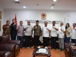 Silaturahmi dengan Pengurus KONI Pusat, Plt Menpora Bicarakan Persiapan PON 2024 Aceh-Sumut hingga Pembinaan Atlet