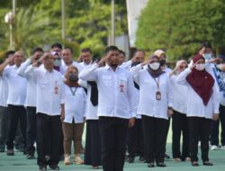 Gelar Apel Pagi, Pegawai Kemenpora Harus Siap Adaptasi dengan Kebijakan Baru