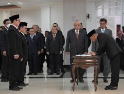 Plt Menpora Lantik 2 Pejabat Pimpinan Tinggi Madya di Lingkungan Kemenpora