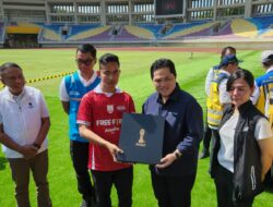 Pastikan Semua Berjalan Baik, Menpora Amali Bersama Ketum PSSI Tinjau Stadion Manahan Solo
