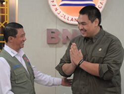 Silaturahmi ke BNPB, Menpora Dito Bahas Sinergi Anak Muda Dalam Kesukarelawanan