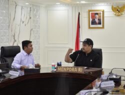 Terima Staf Khusus Presiden, Menpora Dito Ingin Kembangkan Program Pemuda Melalui Youth Creative Hub