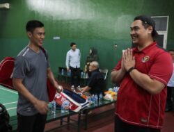 Harapan Atlet Pelatnas PBSI Kepada Menpora Dito: Semoga Prestasi Olahraga Indonesia Lebih Maju