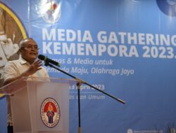 Pada Media Gathering 2023, Sesmenpora Sebut Kemenpora Akan Jadi Rumah Anak Muda Berkreasi dan Berkesenian