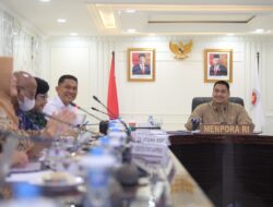 Terima Deputi II KSP, Menpora Dito Bahas Percepatan Manajemen Talenta Nasional