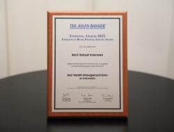 Wihh Keren, BRI Capai Penghargaan Best Wealth Management Bank In Indonesia