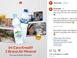 Ternyata Nitizen, Pilih Iklan AQUA Yang Paling Catchy