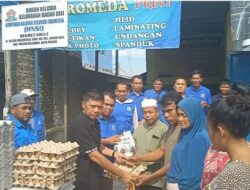 Relawan Wak Young Bersama HNSI Medan Bantu Korban Kebakaran Di Bagan Deli
